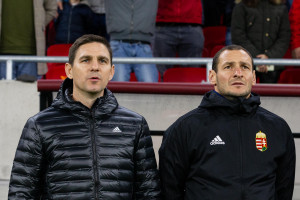 Gera Zoltán (balról) edzői pályafutása legnagyobb kihívása előtt áll Fotó: Mura László/Utánpótlássport.hu