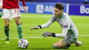 Bese Balázs pontot, pontokat remél a hollandok ellen Forrás: MLSZ