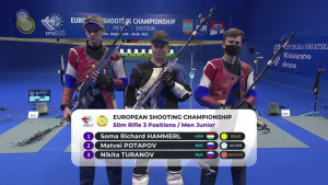 Hammerl Soma korosztályos világcsúccsal lett junior Európa-bajnok Forrás: ISSF