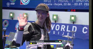 Mészáros Eszter győzött az eszéki világkupaversenyen Forrás: ISSF