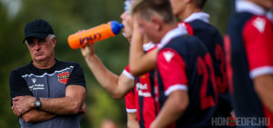 Nagy Mihály szerint óriási fejlődésen mentek keresztül a játékosai Forrás: honvedfc.hu