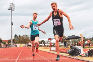 Albert (elől) idővel a korosztályos világversenyeken is bizonyítana Fotó: Ambrus László