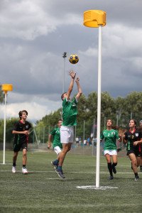 Akcióban a magyar csapat Fotó: Marco Spelten / actiefotografie.nl (a Magyar Korfball Szövetség engedélyével)