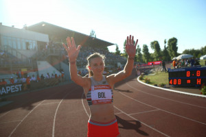Femke Bol az idén a Gyulai István Memorialon is remekelt Forrás: gyulaimemorial.hu
