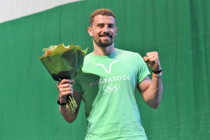 Hárspataki Gábor sportág-históriai súlyú olimpiai bronzérme is serkentheti a karate iskolai oktatását Forrás: karate.hu 