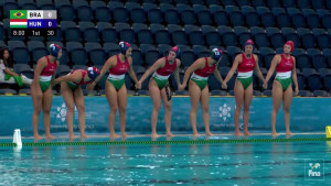 A brazilok elleni sikerrel folytatta a vb-t a női juniorválogatott Forrás: FINA