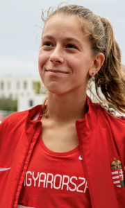 Kovács Alexandra jövőre a nemzetközi ifjúsági mezőnyben is letenné a névjegyét Forrás: Békéscsabai AC