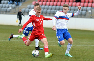 Kikapott az U16-os válogatott az oroszoktól Telkiben Forrás: MLSZ