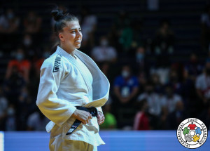 Varga Brigitta idén Eb-ezüst- és vb-bronzérmet szerzett a juniorok között Forrás: IJF