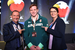 Kiss Leventének (19) a címvédés a célja szupernehézsúlyban a felnőtt országos bajnokságon Győrben Forrás: boxing.hu