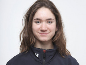 A 17 éves Kozuback Kamilla a 26. helyen zárta első világkupa versenyét Forrás: Magyar Snowboard Szövetség