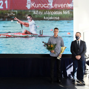 Kurucz Leventét választották a legjobb utánpótláskorú kajakosnak Forrás: MKKSZ