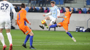 Miknyóczki Ádám akcióban a Zalaegerszeg elleni NB I-es meccsen Forrás: MTK Budapest