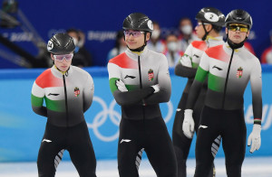 Hatodik helyen zárta a magyar férfiváltó a pekingi olimpiát Fotó: Árvai Károly