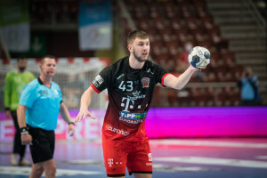 Ilics Zoran nagy lendülettel szállt be a Kielce elleni BL-meccsen Forrás: Telekom Veszprém