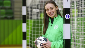 A 18 éves Kukely Anna az FTC-ben folytatja Forrás: fradi.hu