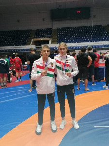 Párban jönnek a sikerek a László-családban (balról: László Mózes, László Nikolett)