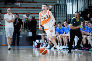 Lukácsi Gábor 28 pontjával oroszlánrészt vállat a pécsiek kadétbajnoki címében Forrás: NKA Pécs