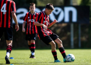 Kiemelkedik az U14-es bajnokság első osztályának mezőnyéből a Honvéd csapata Forrás: honvedfc.hu