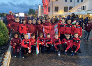 A magyar fiatalok a Liverpool korosztályos csapatával