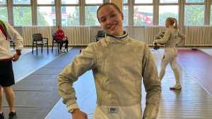 Battai Sugár Katinka nyerte a budapesti U23-as európai körversenyt Forrás: hunfencing.hu