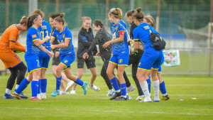 Volt okuk az ünneplésre a Puskás Akadémia U19-es játékosainak Forrás: pfla.hu 