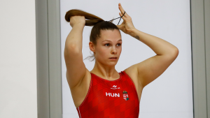 Neszmély Boglárka lesz az egyik kapus az U19-es Eb-n Fotó: Derencsényi István/MVLSZ
