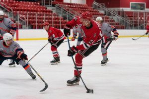 Keresztes Levente több mint negyven pontot szerzett a májusban véget ért évadban Forrás: New Jersey Titans/NAHL