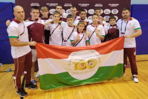 Négy éremmel zárt a magyar kötöttfogású válogatott a zágrábi U15-ös Eb-n Forrás: MBSZ