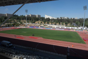 A Givat Ram stadion Forrás: jerusalem2022.org.il