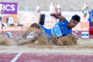 Mattia Furlani a távol- és a magasugrás bajnoka lett Forrás: European Athletics