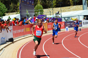 Kovács Árpád 400 méteren szerzett U18-as Eb-ezüstöt Forrás: MASZ
