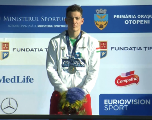 Bujdosó Zsombor a 200 m vegyesen úszott negyedik helye után négyszázon felállhatott a dobogóra