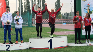 U17-es Európa-bajnok Mészáros Emma és Tóth Ákos vegyes váltója Forrás: MÖSZ