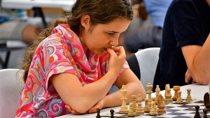 Gaál Zsóka 15 évesen lesz sakkolimpikon Fotó: Györkös József