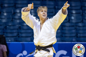 Sáfrány Péter ezüstérmet nyert a 90 kilósok között a junior-világbajnokságon Forrás: IJF
