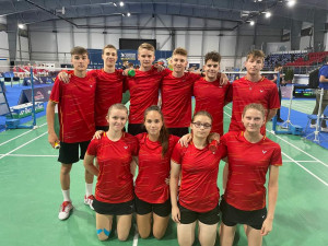 A tízfős magyar csapat az U19-es Eb-n Forrás: MTLSZ