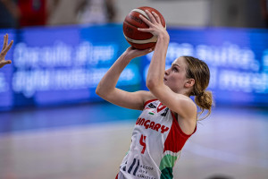 Gábor Lili (16) az U17-es vb-n és az U16-os Eb-n is a magyar csapat legjobbjai közé tartozott Forrás: FIBA.Basketball