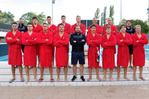 A magyar U19-es válogatott (Ekler Zsombor hiányzik a képről) Fotó: Dobos Sándor