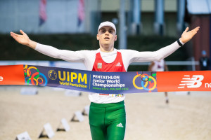 Koleszár Mihály junior-világbajnok lett Lengyelországban Forrás: UIPM