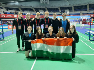 A magyar csapat a spanyolországi U19-es vb-n Forrás: MTLSZ